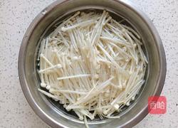 橄榄油金针菇的做法图解4