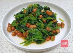 花生拌菠菜的做法图解12
