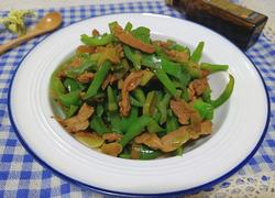 橄榄油青椒炒肉