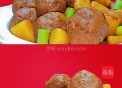 土豆烧牛肉丸的做法图解15