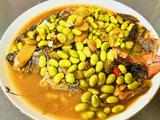 毛豆烧鲫鱼