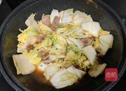 家常版白菜炖五花肉的做法图解7