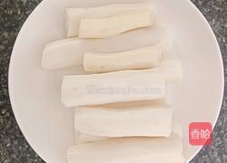 蜂蜜百香果山药条的做法图解1