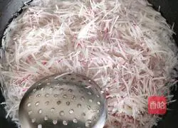 Illustration of how to make fried radish balls 3