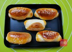 黄油面包(桑椹果酱)面包的做法图解13