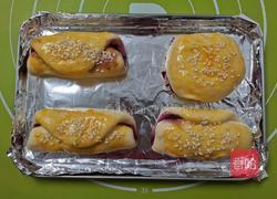 黄油面包（桑椹果酱）面包的做法图解12