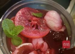 故宫杨梅荔枝饮的做法图解6