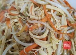 豆芽炒干豆腐的做法图解7