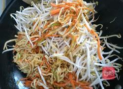 豆芽炒干豆腐的做法图解6