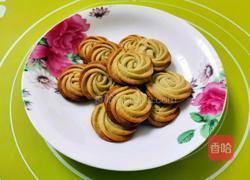 抹茶奶油曲奇饼干的做法图解9