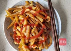 炸薯条的做法图解9