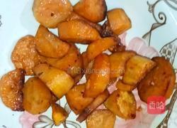 煎红薯片的做法图解7