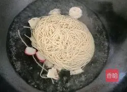 Illustration of braised noodles 4