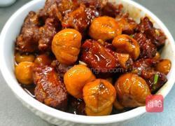 排骨烧板栗的做法图解6