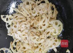 莲藕炒肉片的做法图解5