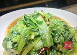 辣炒小青菜的做法图解11
