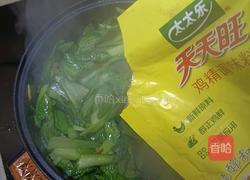 辣炒小青菜的做法图解7