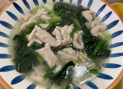 滑肉菠菜汤