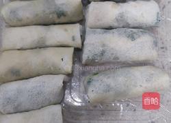 荠菜春卷的做法图解6