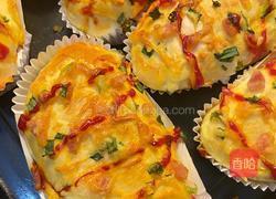 芝士火腿香葱面包的做法图解10