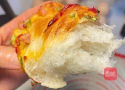 芝士火腿香葱面包的做法图解11