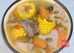 莲藕玉米炖排骨的做法图解6