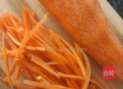 五花肉素炒萝卜丝的做法图解1