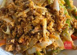 鸡蛋炒盐豆的做法图解5