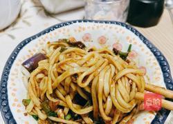 豆角茄子炸酱面的做法图解16