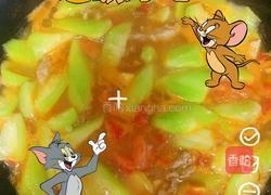 丝瓜肉番茄汤的做法图解6