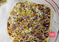 玉米培根披萨的做法图解7