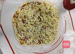 玉米培根披萨的做法图解8