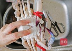 炒梭子蟹的做法图解2