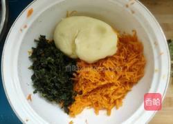 鲜虾蔬菜饼的做法图解4