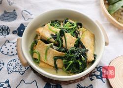 菠菜烧豆腐❤️高钙高蛋白家常菜的做法图解6