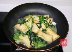 菠菜烧豆腐❤️高钙高蛋白家常菜的做法图解5