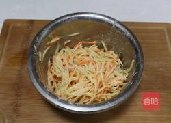 煎土豆丝饼十分钟快手早餐煎土豆丝饼儿童早餐营养中餐的做法图解3