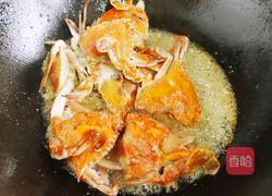 梭子蟹炒年糕的做法图解3