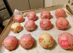 小猪蛋黄酥（奶香椰蓉馅）的做法图解22