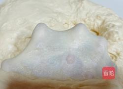 雪芙花朵面包的做法图解4