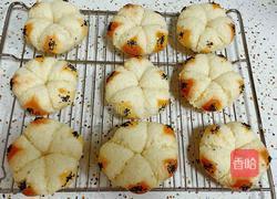 雪芙花朵面包的做法图解18