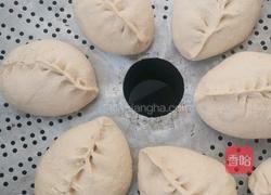 玉米白面素蒸饺的做法图解7