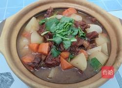 牛肉萝卜煲的做法图解12