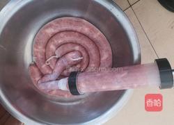 手工灌腊肠的做法图解8