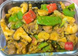 土豆泥炒黄焖鸡的做法图解6