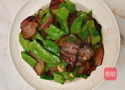 荷兰豆炒腊肉的做法图解10