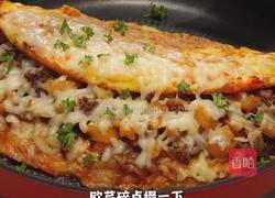 黑松露牛肉芝士饼的做法图解13