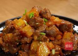 孜然土豆爆炒牛肉的做法图解8