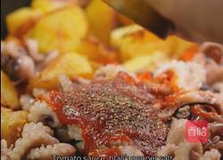 黑松露酱土豆烩章鱼的做法图解7