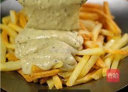 黑松露白酱薯条的做法图解8